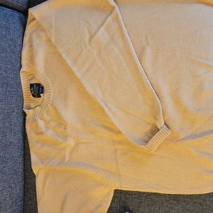 Men's LG Alpaca yellow sweater